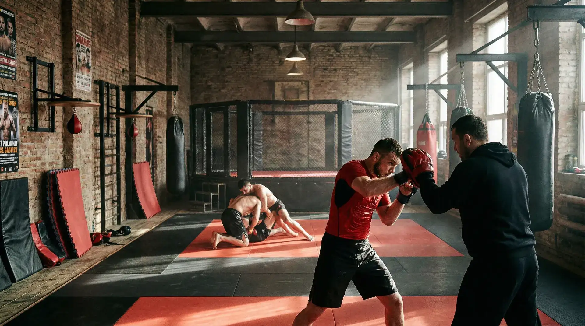 八戒体育app 专业格斗训练营实战教学